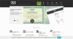 Desktop Screenshot of dgsm.pl